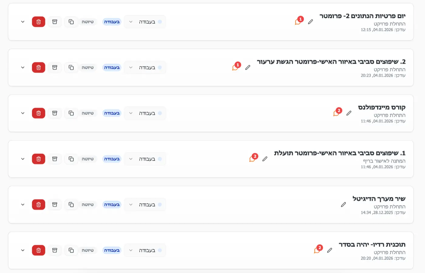 מערך הדיגיטל הלאומי — ייעול תהליכי הפקת וידאו וניהול ניו-מדיה עבור הגוף שמוביל את החדשנות הממשלתית.