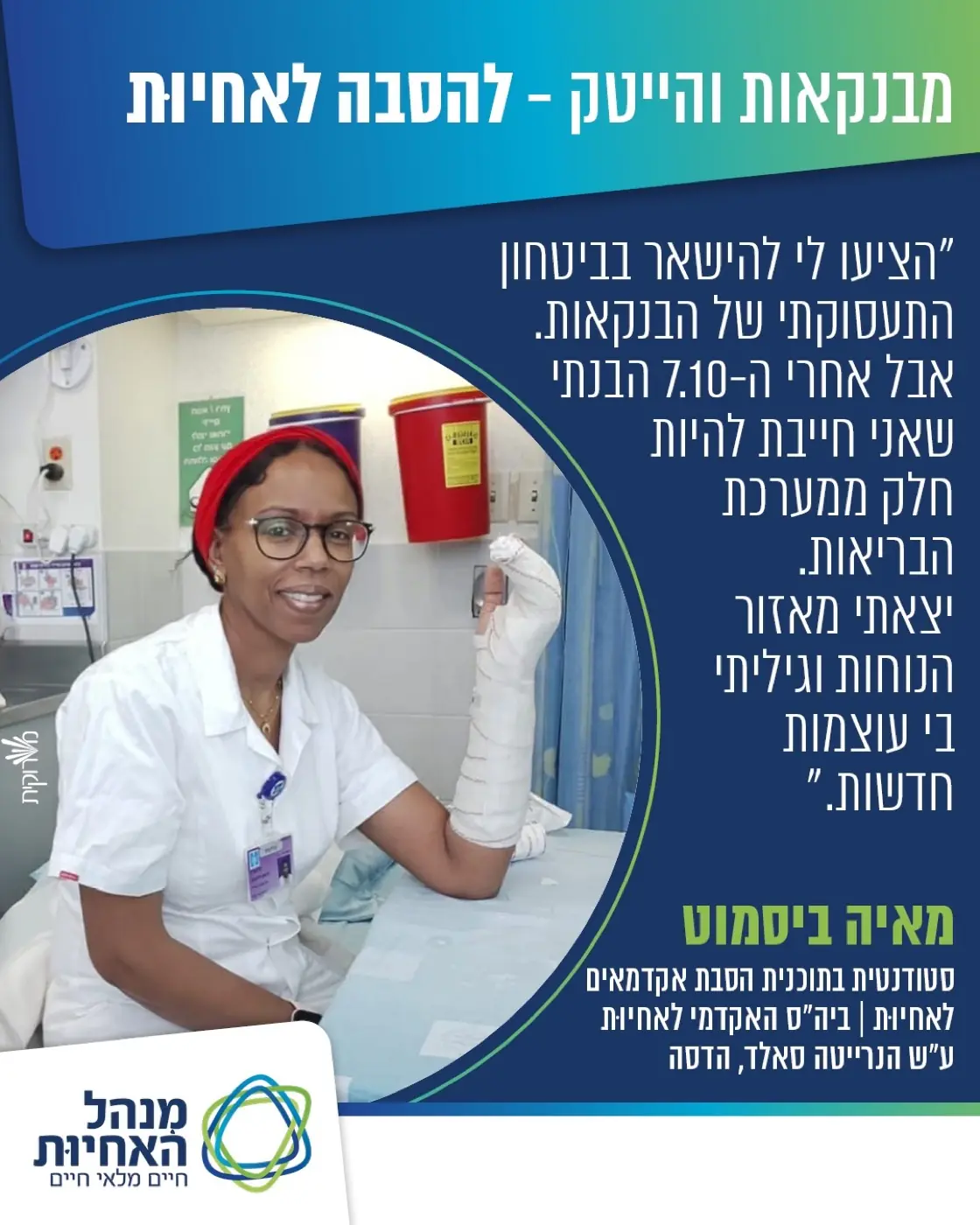 בית הספר לאחיות וולפסון — בניית משפך שיווקי חכם מבוסס אוטומציה לסינון מועמדים למסלול הסבת אקדמאים.